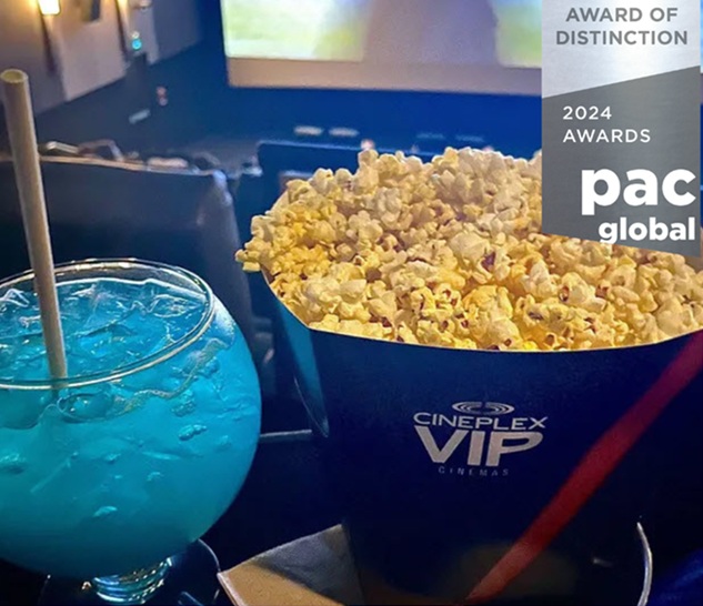 Cineplex Popcorn Tubs